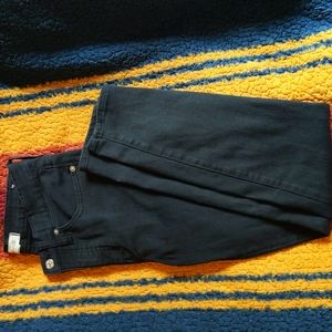 Madewell, 27, black skinny jeans